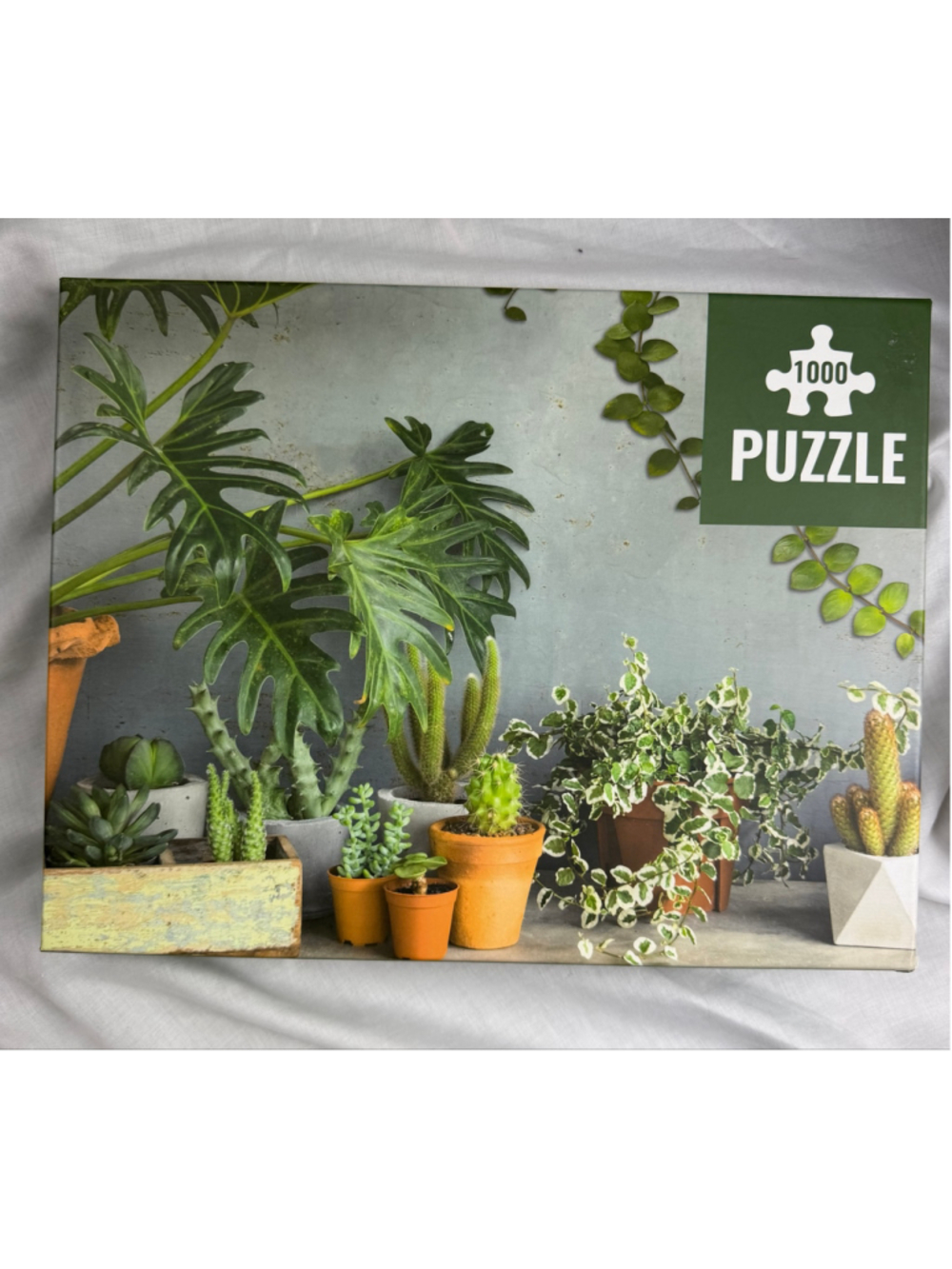 Talking Tables Plant Puzzle 1000 Pc Succulent Houseplant Indoor Garden Botanical